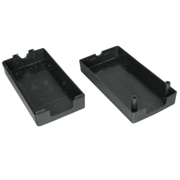 Quality Custom Black ABS Plastic Electronic Enclosures Universal For Power Adapter for sale