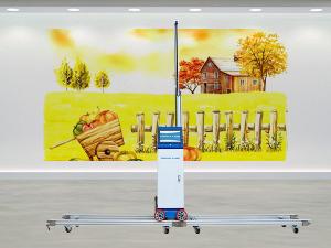 Buy cheap LCD Control 32m2/H 9600DPI Vertical Wall Printing Machine 75w product