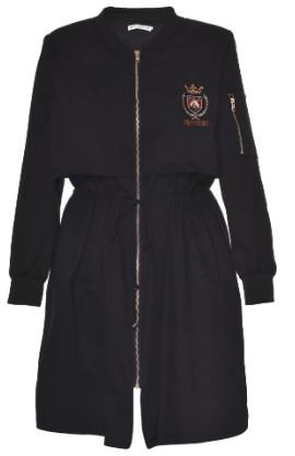 Quality Long Length Thin Cool Womens Coats Street Style Waist String Fasten for sale