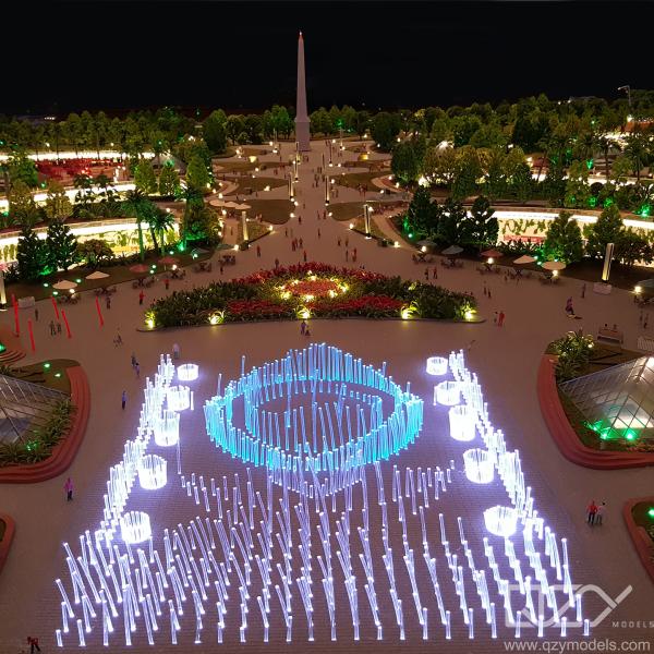 1/150 Architectural Design 3D Models Modeling Hainan Airlines Mova Plaza