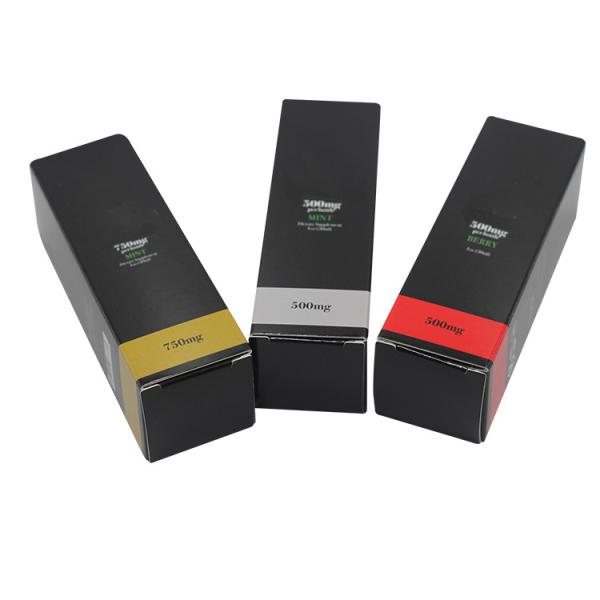 Quality Custom Cheap Cosmetic Packing Paper Box For 30ml Tincture Bottles for sale