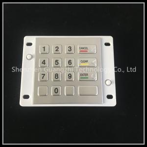 Buy cheap Weatherproof Metal Numeric Keypad With Customized Font Easy Installation product