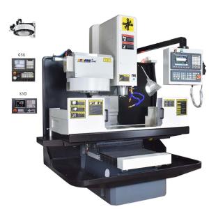 Buy cheap BT40 VMC Four Axis CNC Machine Vertical Machining Center 1800x420mm Work Table product