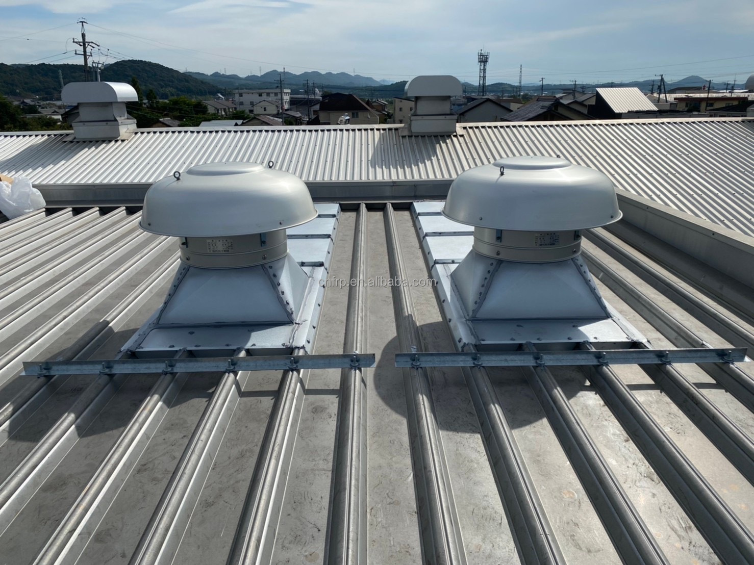 High Material Corrosion Resistant Variable Speed Motor Roof Automation Centrifugal Fan