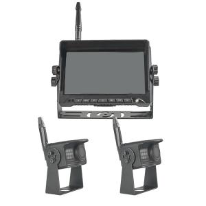 DVR Wireless RV Rear View Camera 26dB Transmission 7 Inch IPS Screen