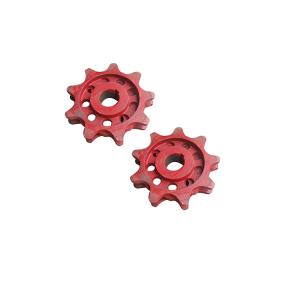 China Heat Treatment Boiler Sprocket Wheel Double Pitch Chain Sprocket Antirust on sale