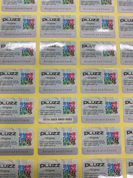 Quality Professional Product Packaging QR Code Security Labels Normal Adhesive Scanning Stickers for sale