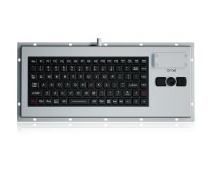 89 Keys Military Keyboard IP67 Dynamic Sealed And Durable Embedded Silicone Rubber Keyboard