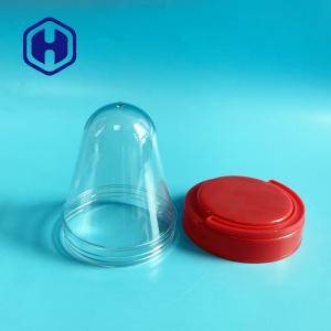Buy cheap 900ml 1000ml Neck 85mm PET Food Jar Plastic Preform With Handle Lid product