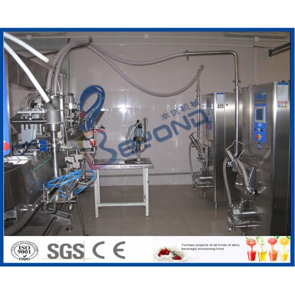 Durable Dairy Processing Plant 500L Mini Ice Cream Processing Plant ISO9001
