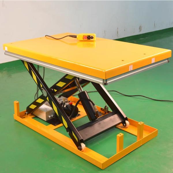 Quality 4 Ton Electric Stationary Lift Table Heavy Duty Fixed Lifting Platform for sale