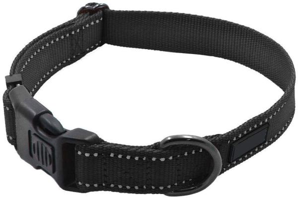 Quality Durable Soft Nylon Dog Collar , Reflective Nylon Buckle Dog Collars for sale