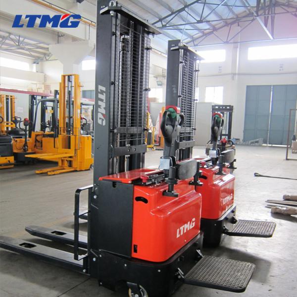 Quality Manual Forklift Pallet Stacker , 2 Ton Hydraulic Hand Pallet Stacker DC Motor for sale