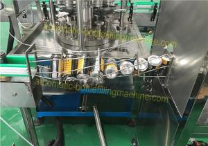 Buy cheap Automatic Beverage Can Filling Machine Security Operation For Carbonated Soft Drink product