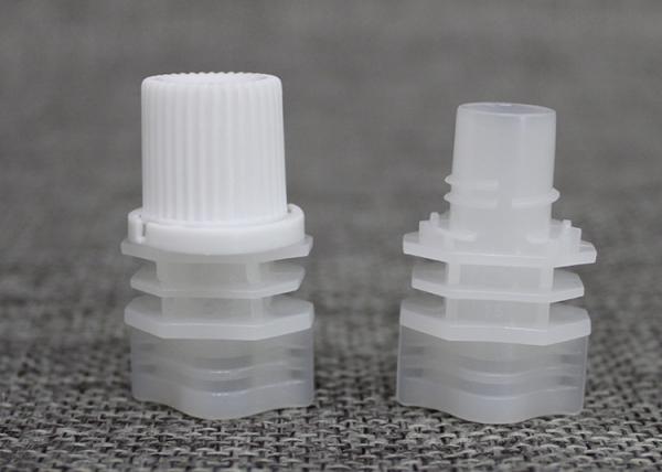 Quality 8.6mm Double Gaps Plastic Screw Caps Compatible For Pouch Filling Machine for sale