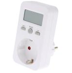 EU /AU/UK Plug-in Digital wattmeter LCD Energy Monitor Power Meter Electricity