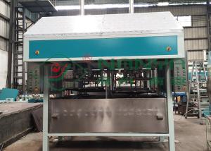 Buy cheap PLC Control Pulp Tray Machine With Double Reciprocate / Working Stations product