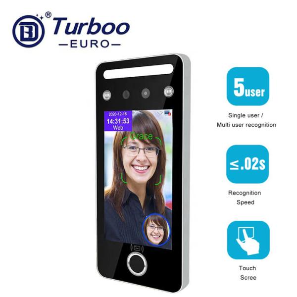 Quality 5 Inch Face Recognition Touch Screen TFT Screen For Access Control And Attendance for sale