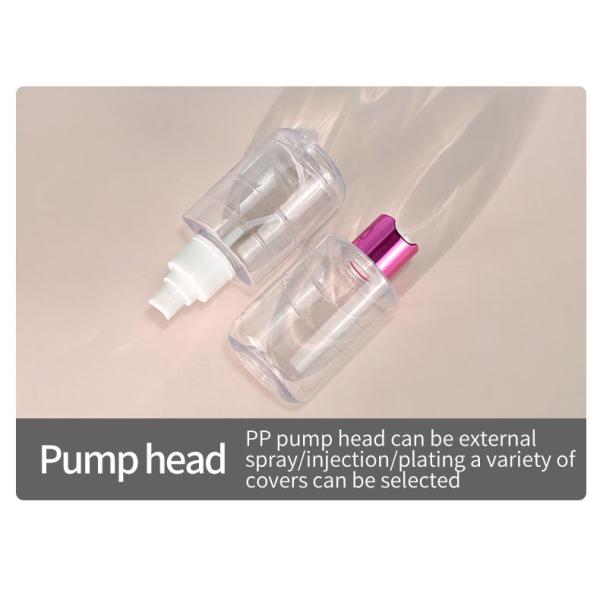 30ml 50ml 100ml PET Spray Bottle Luxury Empty Refillable Bottle With Wooden Cap