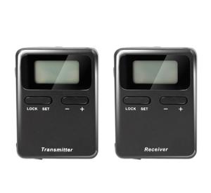 High Performance 008A Mini Wireless Tour Guide System , Travel Audio Guide Equipment