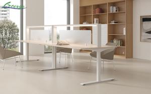 Buy cheap 2 Shelves Office Workstation Of Open Space Perfect for Space-Saving Storage Needs product