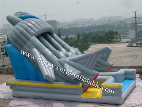 Quality inflatable titanic slide for sale , robert inflatable slide for sale