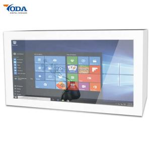 China Transparent LCD Showcase Standalone/ Network WLAN USB RJ45 Transparent LCD Display Box on sale
