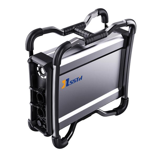 Quality 3.6kW Emergency Backup Power Supply Portable Power Station NMC Lithium Ion Battery Type with 500% Peak Output for sale