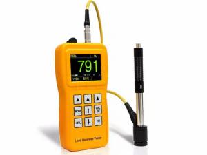 Buy cheap Mass Storage Portable Hardness Tester , Leeb Tester With Curved Display / Scales Conversion product