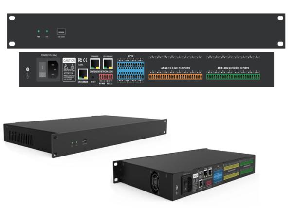 Quality 1.2ms Low Latency Dante Audio Controller 24 Bit for sale