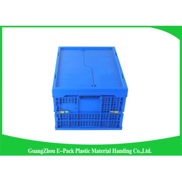 Mesh Folding Storage Crates , Household Collapsible Plastic Storage Bins PP Materials