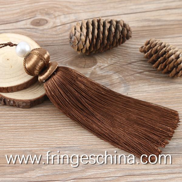 Colorful classical wholesale chinese tassels trimming fringe for bookmark