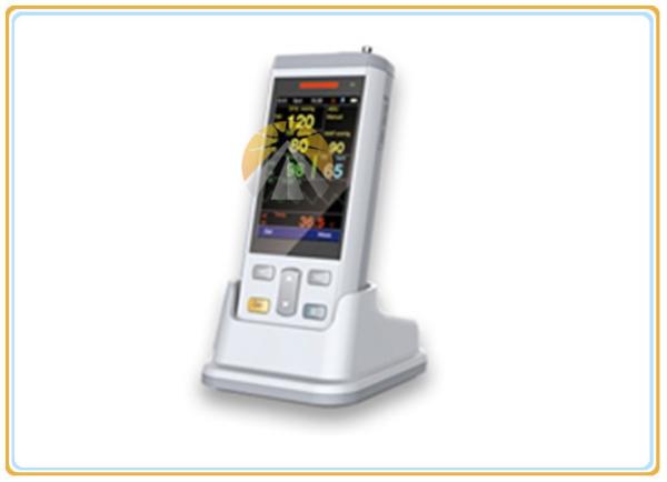 Quality 3 Parameter Patient Monitor Machine SpO2 NIBP TEMP Portable Desktop Type for sale