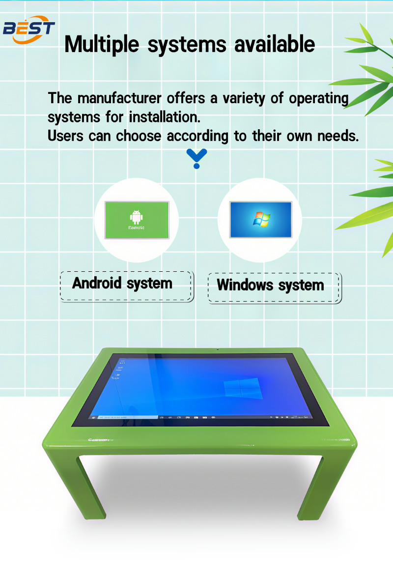 Digital Smart Touch Gaming Table with LCD Screen Multi-Touch Game Computer