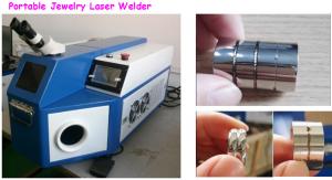 Laser Welding Jewelry Soldering Machine For Titanium / Nickel / Tin Materials