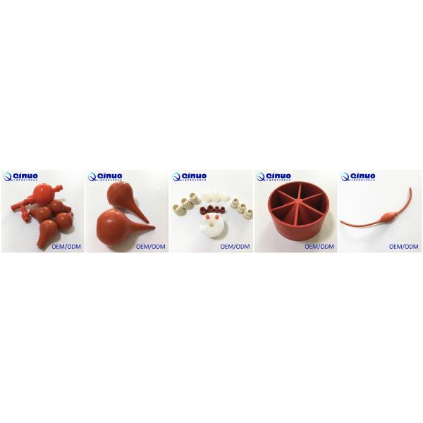 Lab Rubber Stoppers With Holes , Silicone Stoppers For Laboratory Equipment
