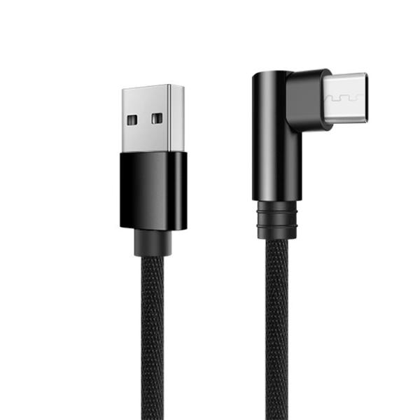 Quality 3A Micro USB Data Transfer Cable 90 Degree 3ft Micro USB Cable for sale