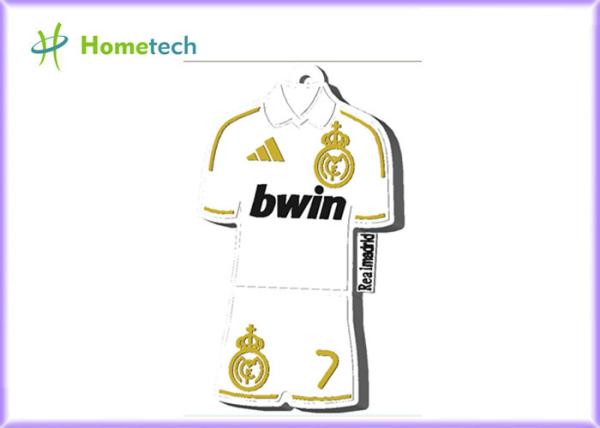 Quality Customized USB 2.0 Football Clothes Real Madrid Bwin USB flash drive USB Flash Memory Disk Drive for sale