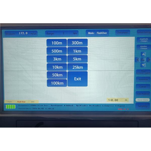 Portable Automatic Test Long Cable ARC Multi Pulse Cable Fault Pre Locator