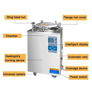 Buy cheap Chemical Medical Vacuum Autoclave High Pressure Steam Sterilizer Machine product