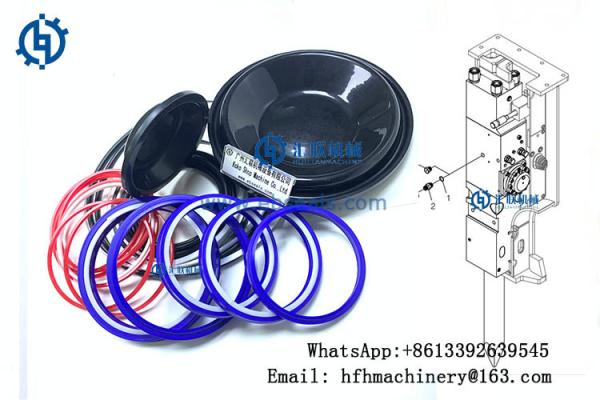 Quality Professional H140 Hydraulic Breaker Diaphragm Accumulator Membrane Anti Rust for sale