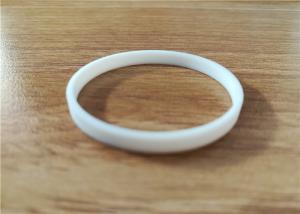 China White PTFE Flat Washer Rectangular O Ring For Machinery Radiation Resistance on sale