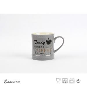 China Hand Painted Custom Stoneware Mugs / Ceramic Mugs Microwave Safe 14OZ on sale