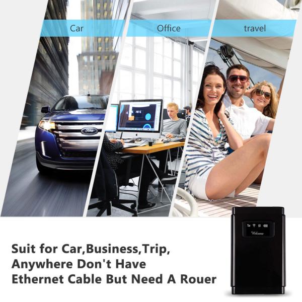 High Speed Mobile PPortable WiFi Hotspot Router For Travel 4G LTE