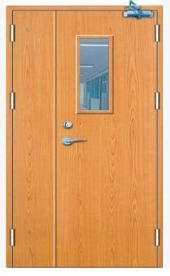 Quality ABNM-MF08 fireproof wooden door for sale