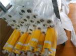 Printed Circuit Boards Polyester Printing Mesh , Flexible Yellow 110 Mesh Screen