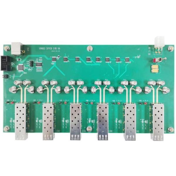 The 6-Channel 25G Rate SFP28 Evaluation Board Provides Stable Environment