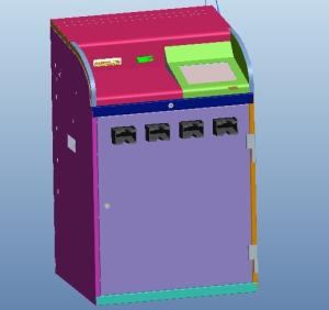 Buy cheap Digital Kiosk ATM Machine Support Multi Languages And Voice Prompts product