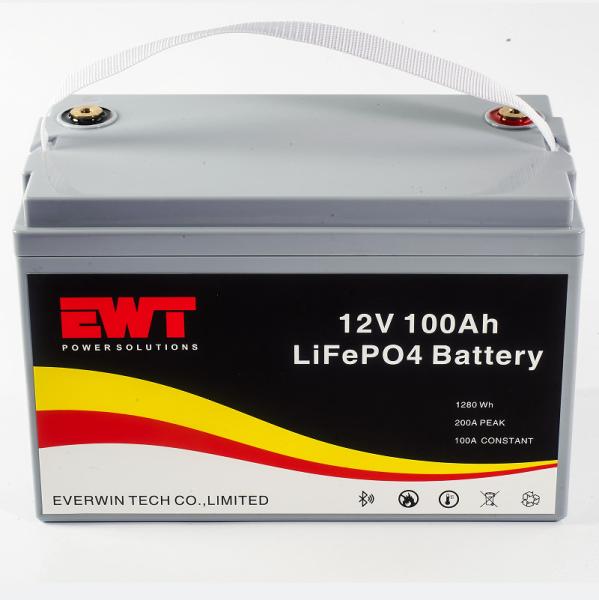 Quality Lifepo4 12V 100Ah Factory Rack Battery Pack With BMS for sale