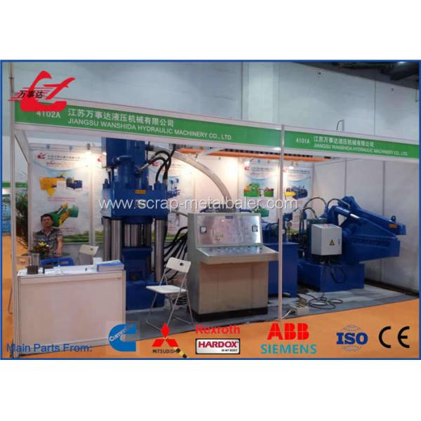 Brass sawdust Copper Chips Briquetting Press Aluminum Chips Briquetter Making Machine